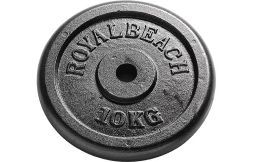 Royalbeach Gusseisen Hantelscheibe 1 x 10,0 Kg Preisvergleich