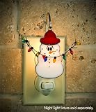 Switchables Snowman Stained Glass Nightlight Cover