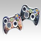 Protective Skin Decorative Decal for XBOX 360 Controller (2pcs in 1)