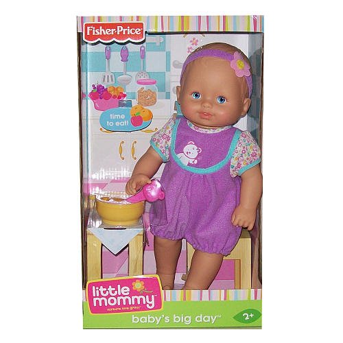 Fisher-Price Little Mommy Baby's Big Day - Time to Eat!