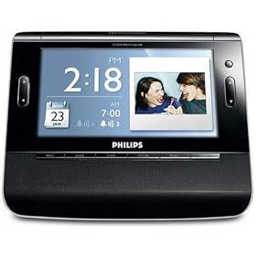 Digital Photo Frame LCD Clock Radio by Philips