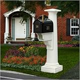 Statesville Mailbox Post Color: Granite