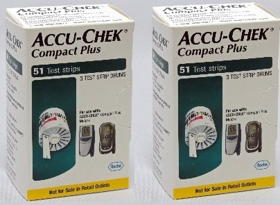 Compact Plus Test Strips 102Ct. Nfrs