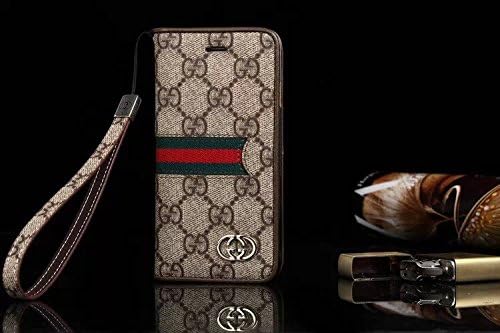 Iphone 6s Plus Case with Wristlet Strap,(5.5" Screen Cellphone Cover),wallet Case for Iphone 6 Plus / 6s Plus (GG Pattern)