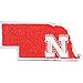 Official Nebraska Cornhuskers NCAA College State Logo Iron On Embroidered Patch