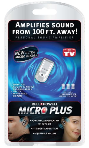 Micro Plus Personal Sound Amplifier by Bell and Howell