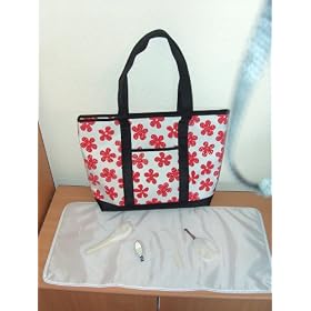 Summer Infant - Changing Bag with grooming kit - Chili Pepper Red