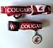 Washington State Cougars Pet Accessories Set - Medium (6' Leash, Collar, and ID Tag)