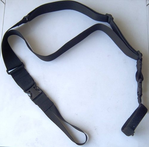 Powerful 3 Point Tactical SWAT Israeli Military Rifle Sling - w  Swivel & Velcro Strap by Machsanit