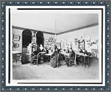 Historic Print (M): [Art class in Georgetown Visitation Preparatory School, Washington, D.C.]