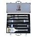 LSU Tigers 8pc. BBQ Set w/Case - NCAA College Athletics - Fan Shop Sports Team Merchandise