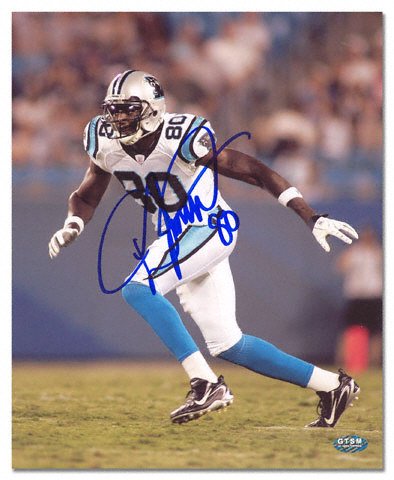 Mounted Memories Carolina Panthers Dwayne Jarrett Autographed 8X10 Photo