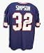 O.J. Simpson Buffalo Bills Autographed Blue Throwback jersey