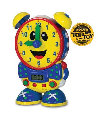 The Learning Journey Telly The Teaching Time Clock (Primary Color Design)