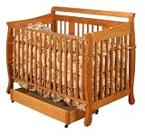 Stork Craft Heather Stages Fixed Side, Oak