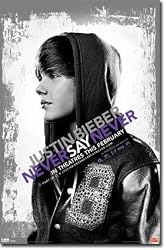 Justin Bieber - Never Say Never Poster 22" X 34" Rs1136
