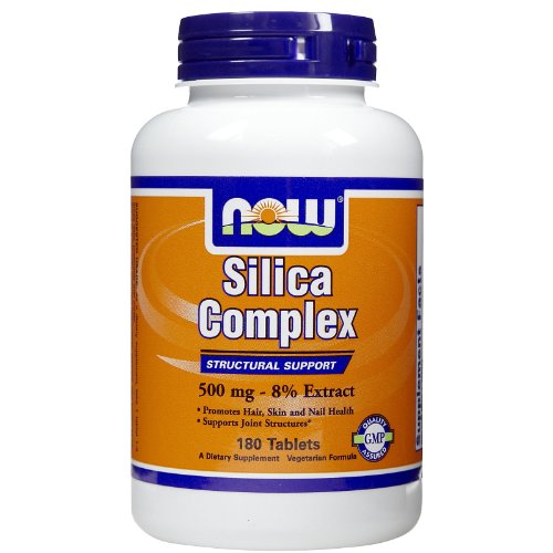 NOW Foods Silica Complex 180 tab (Pack of 6) Health products