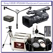 Sony HDR-FX1000 High Definition MiniDV Handycam Camcorder + Willoughby's Professional Photographers Package #1