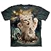 The Mountain Zombie Cat Adult T-Shirt, Green, XL