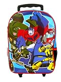 Transformers Luggage Backpack - School Back Pack with Wheels