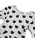 Jastore Little Kids Girls' Long Sleeve Cat Dotted Princess Dress Skirt Party