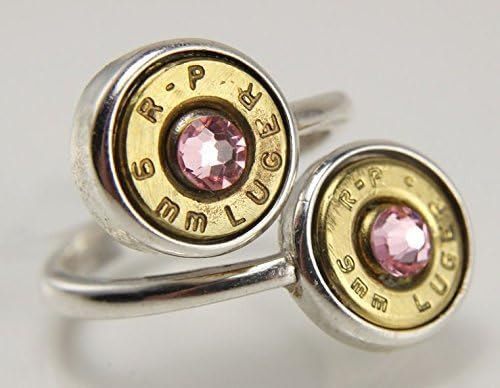 Double Bullet Ring - Bullet Jewelry - Sterling Silver Ring - Birthstone Ring - Statement Ring - Gifts For Her - Country Wedding Gift