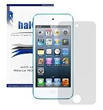 Halo Screen Protector Film Clear Matte (Anti-Glare) for Apple iPod Touch 5 5G 5th Generation (3-Pack) with Lifetime Replacement Warranty