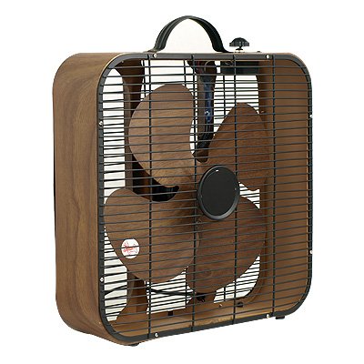 HERMOSA　RETORO BOX FAN MINI　RF-003N （ウォールナット）