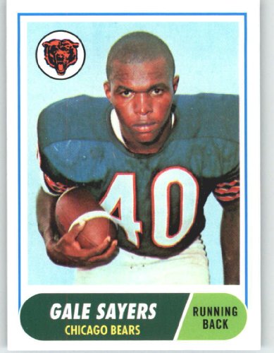 2010 Topps Anniversary Reprints #19 Gale Sayers - Chicago Bears (Rookie Reprint)(Football Cards)