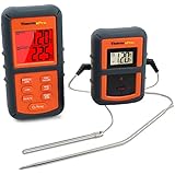 ThermoPro TP-08 Digital Wireless Kitchen Cooking Thermometer - Dual Probe for BBQ, Smoker, Grill