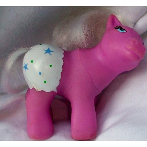 My Little Pony Pink Pony 5 With White Real Hair Replacement