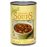 Amys Organic Chunky Vegetable Soup, 14.3-Ounce Cans (Pack of 12)