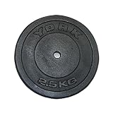 York Standard Iron Cast Discs - 4 x 2.5 kg