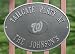 Washington Nationals Pewter and Silver Personalized Indoor/Outdoor Plaque