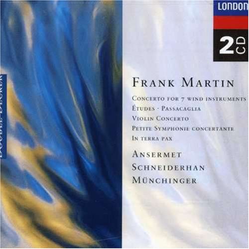 Cover image : Martin: Petite symphonie concertante; In Terra Pax
