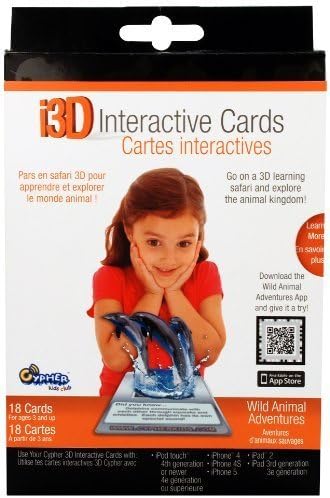 i3D Interactive Cards- Animals by Cypher Entertainment