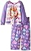 Disney Little Girls' Sequin Sofia Two-Piece Pajama Set