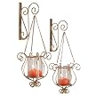 Hanging Sconce Duo-Gold Finish