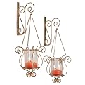 Hanging Sconce Duo-Gold Finish