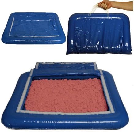 5 lbs of Red Shape-It Sand &amp; Inflatable Sand Tray
