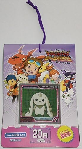 Digimon Tamers seal Retsuden 1 bunch (with 34) Digimon seal candy shop Amada