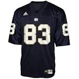Adidas Notre Dame Fighting Irish #83 Navy Blue Pre-School Replica Football Jersey