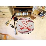 Fanmats Virginia Cavaliers Baseball-Shaped Mat