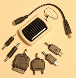 POWERZING WHITE POWERBANK SOLAR POWERED PHONE AND DEVICE CHARGER IPAD IPOD IPHONE HTC BLACKBERRY NOKIA