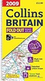 2009 Collins Fold Out Atlas Britain (Road Atlas)