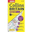 2009 Collins Fold Out Atlas Britain (Road Atlas) by Collins UK
