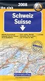  : Schweiz 1 : 275 000. Ausgabe 2008. Stra&szlig;enkarte: Offizielle Stra&szlig;enkarte Automobilclub der Schweiz mit 10 Stadtpl&auml;nen