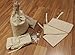 SKEMIX Canvas Blank Money Bag Bank Deposit Transit Coin Storage Sack Bags 6.5x9.5