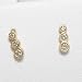 14K Yellow or White Gold Diamond Earrings