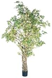 GKI Bethlehem Lighting 100022015 7.5-Foot Japanese-Maple Silk Tree with 150 Clear Mini Lights